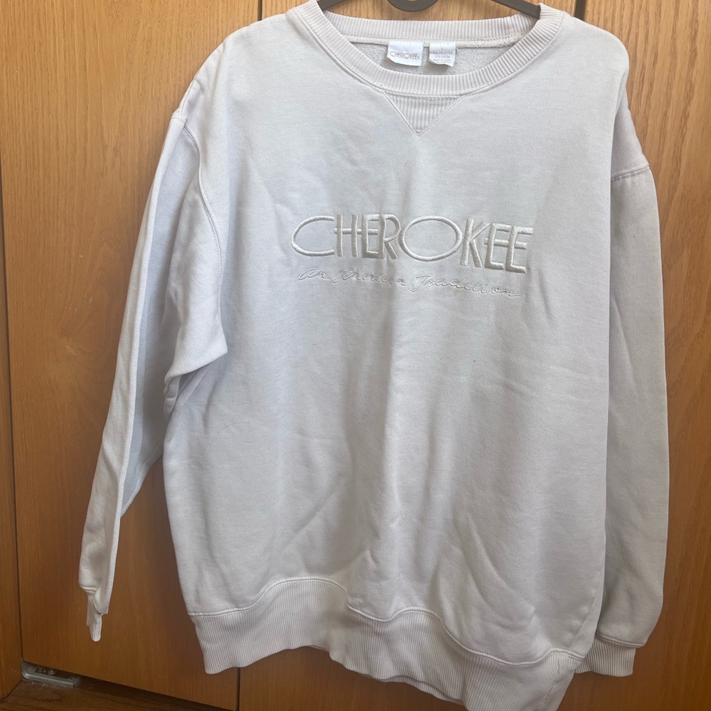 Cherokee Men's Cream Sweater